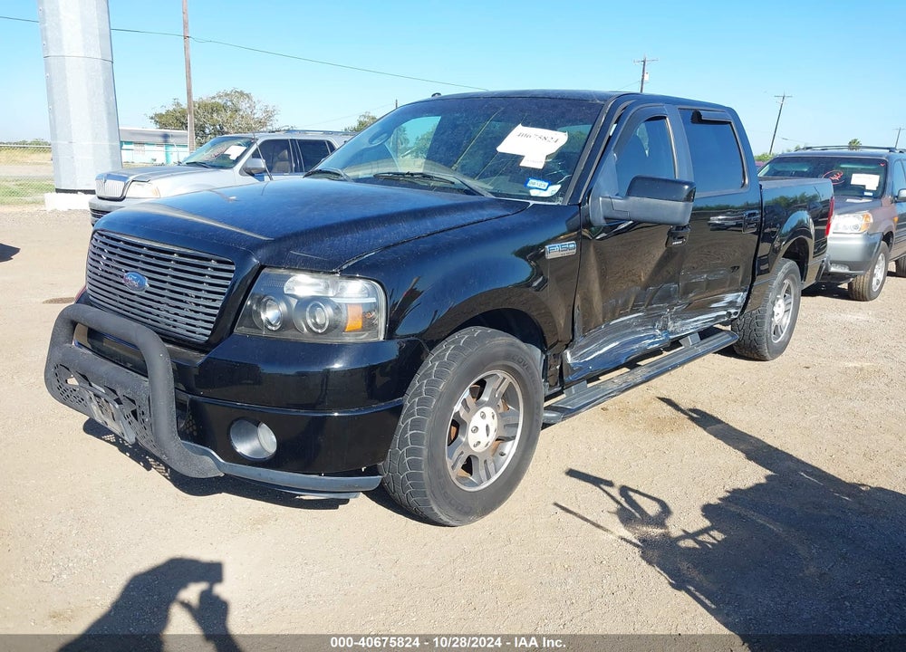 2008 FORD F-150 60TH ANNIVERSARY/FX2/KING RANCH/LARIAT/XLT VIN: 1FTPW12V18KC77770