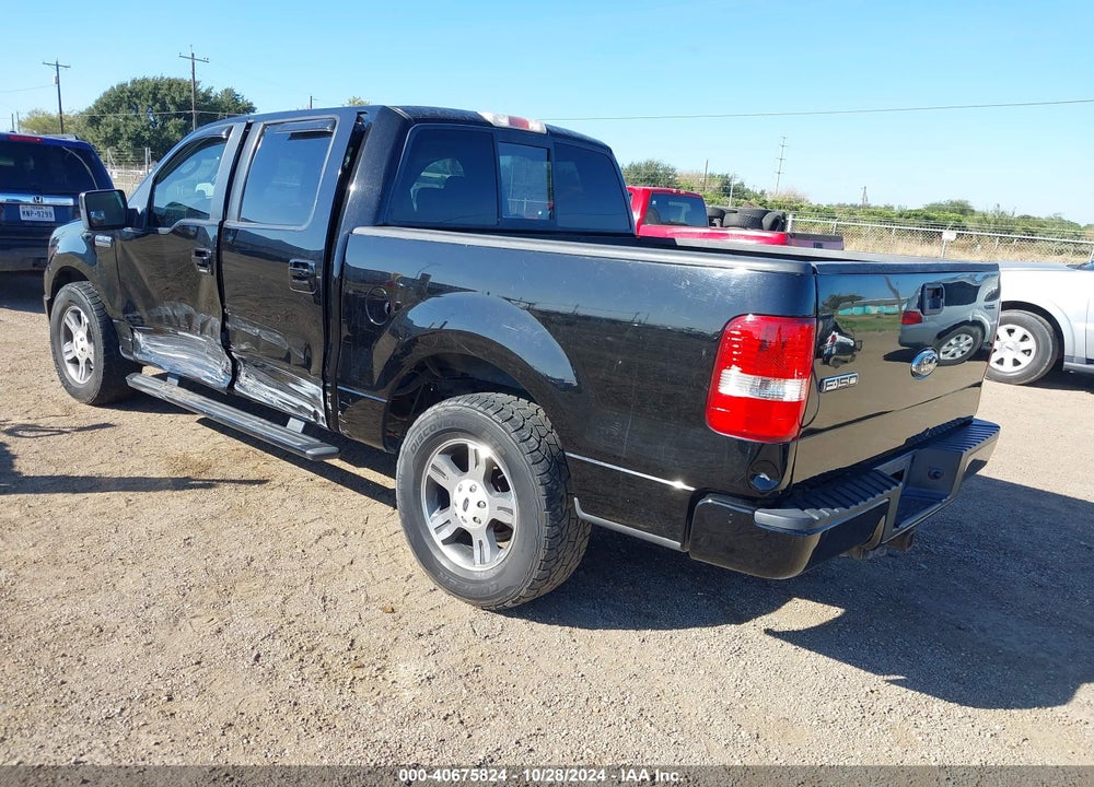 2008 FORD F-150 60TH ANNIVERSARY/FX2/KING RANCH/LARIAT/XLT VIN: 1FTPW12V18KC77770