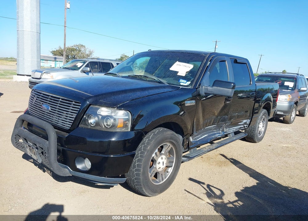 2008 FORD F-150 60TH ANNIVERSARY/FX2/KING RANCH/LARIAT/XLT VIN: 1FTPW12V18KC77770