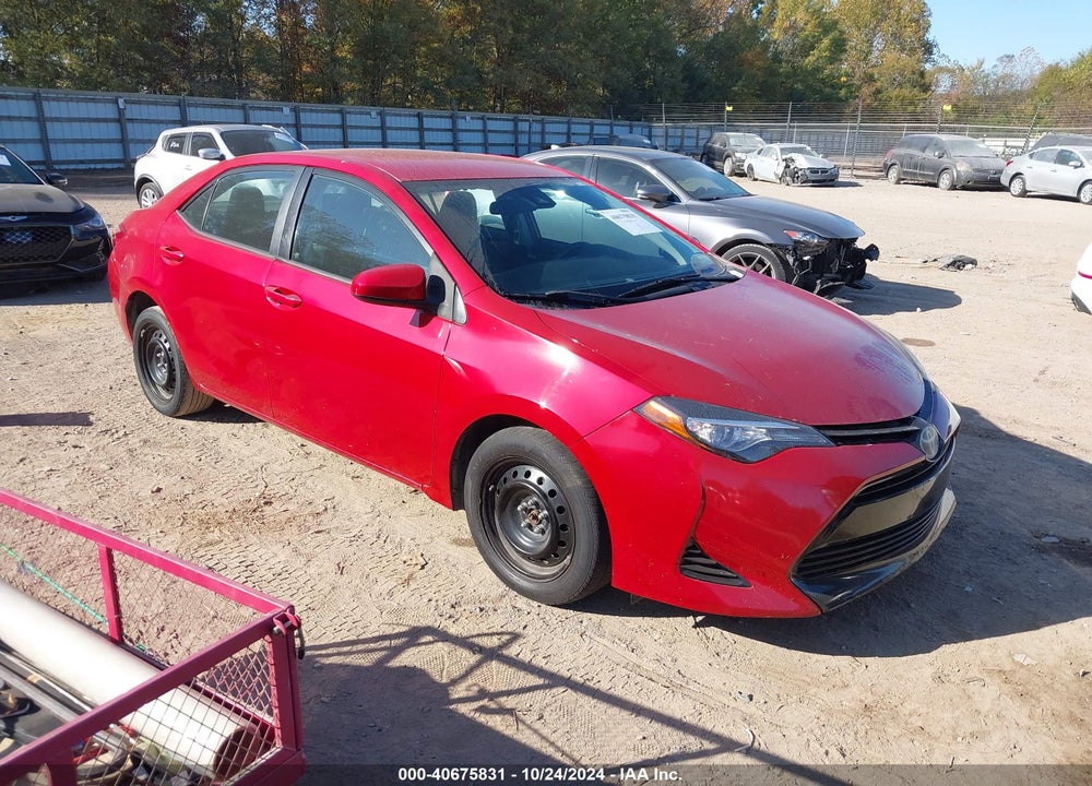 2017 TOYOTA COROLLA LE VIN: 2T1BURHE1HC885201