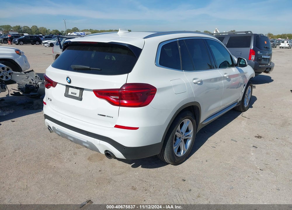 2019 BMW X3 SDRIVE30I VIN: 5UXTR7C56KLR43805