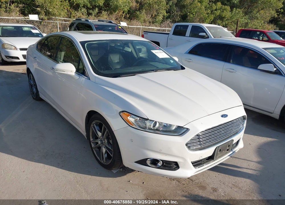 2013 FORD FUSION TITANIUM VIN: 3FA6P0K90DR303342