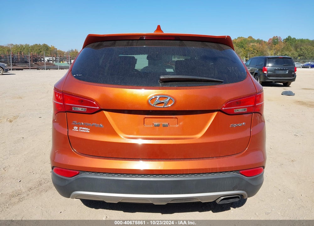 2013 HYUNDAI SANTA FE SPORT VIN: 5XYZU3LB5DG089767
