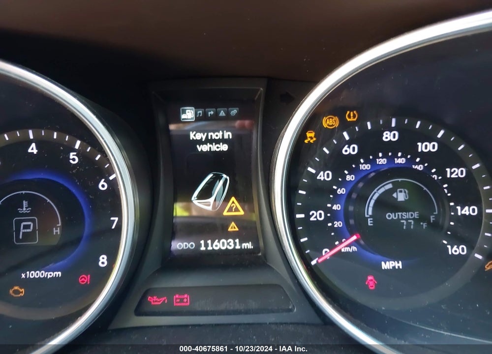 2013 HYUNDAI SANTA FE SPORT VIN: 5XYZU3LB5DG089767