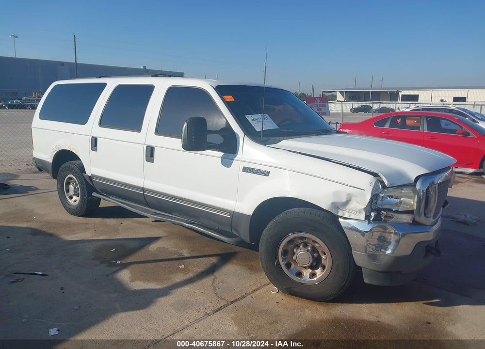 2003 FORD EXCURSION XLT VIN: 1FMNU40L13EC54380