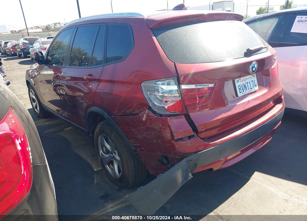 2011 BMW X3 XDRIVE28I VIN: 5UXWX5C50BL701910