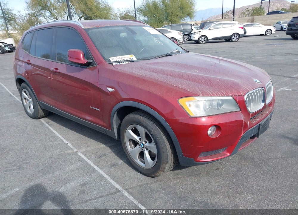 2011 BMW X3 XDRIVE28I VIN: 5UXWX5C50BL701910