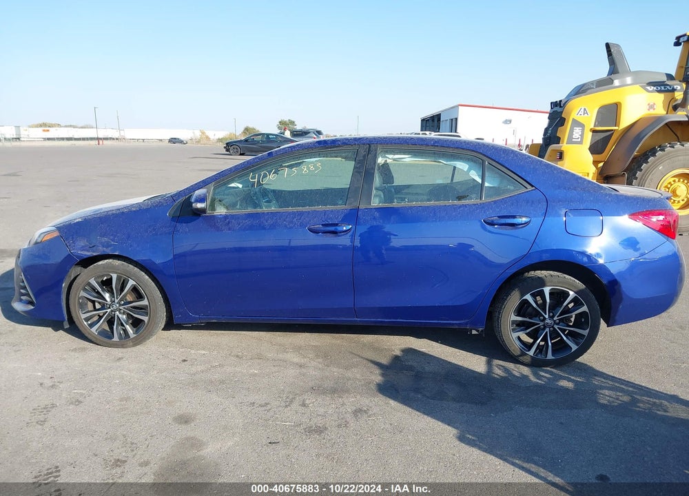 2019 TOYOTA COROLLA XSE VIN: 2T1BURHEXKC135450