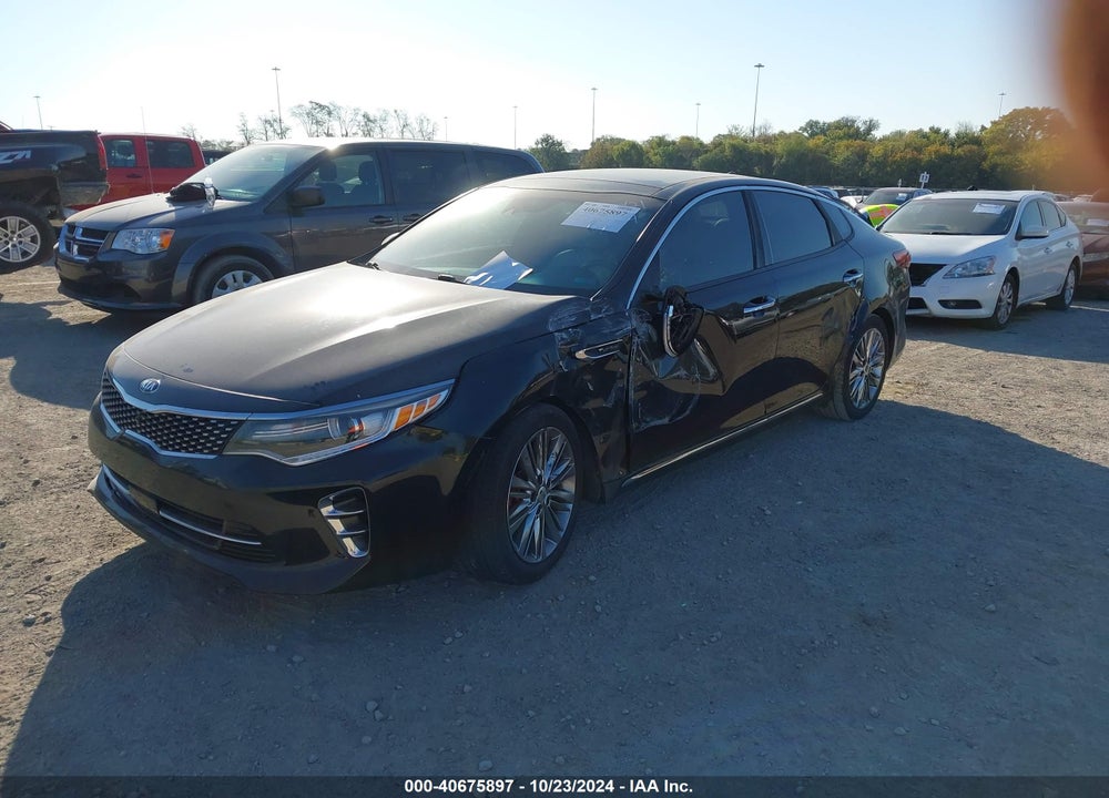 2016 KIA OPTIMA SXL TURBO VIN: 5XXGV4L27GG077574