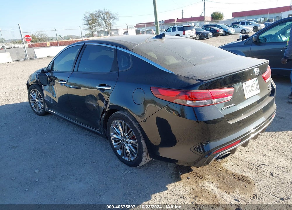 2016 KIA OPTIMA SXL TURBO VIN: 5XXGV4L27GG077574
