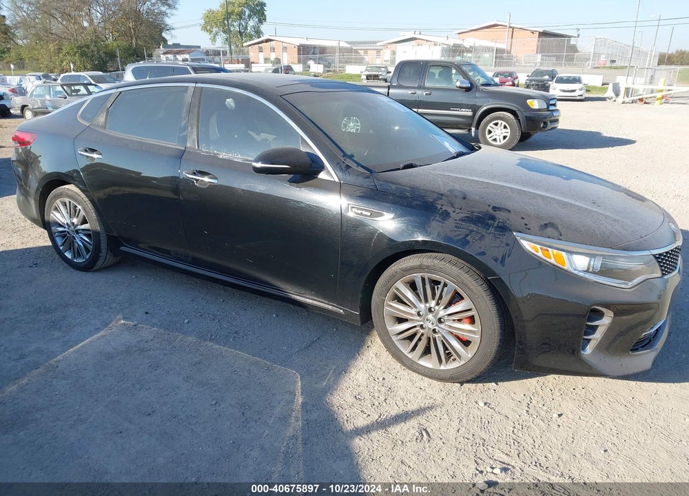 2016 KIA OPTIMA SXL TURBO VIN: 5XXGV4L27GG077574