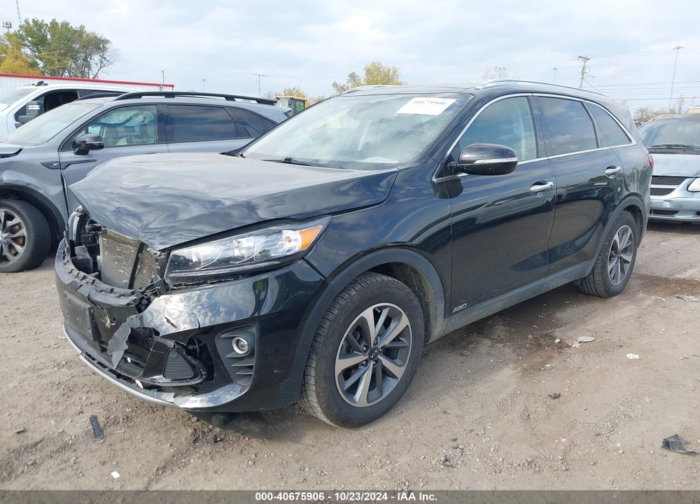 2019 KIA SORENTO 3.3L EX VIN: 5XYPHDA56KG503912