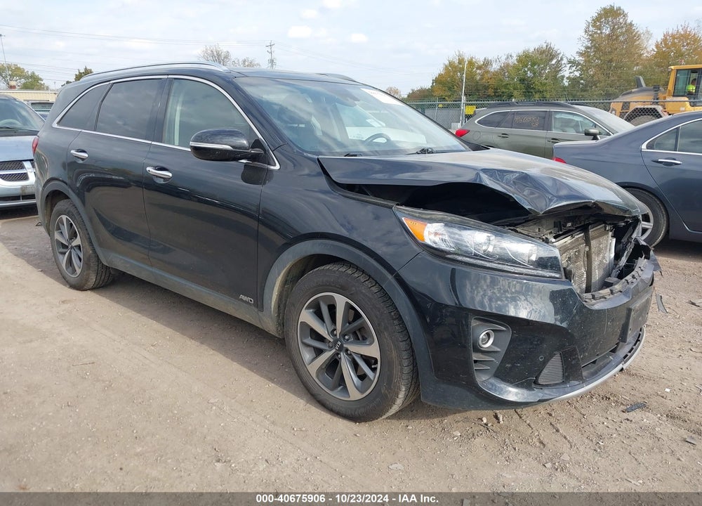 2019 KIA SORENTO 3.3L EX VIN: 5XYPHDA56KG503912