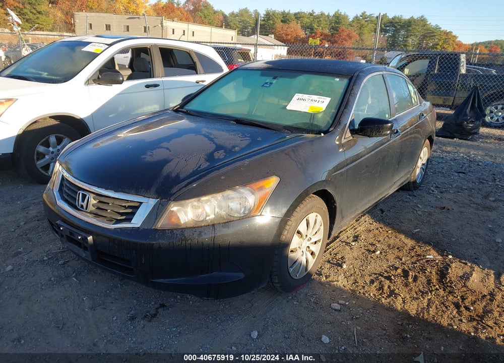 2010 HONDA ACCORD 2.4 LX VIN: 1HGCP2F38AA054021