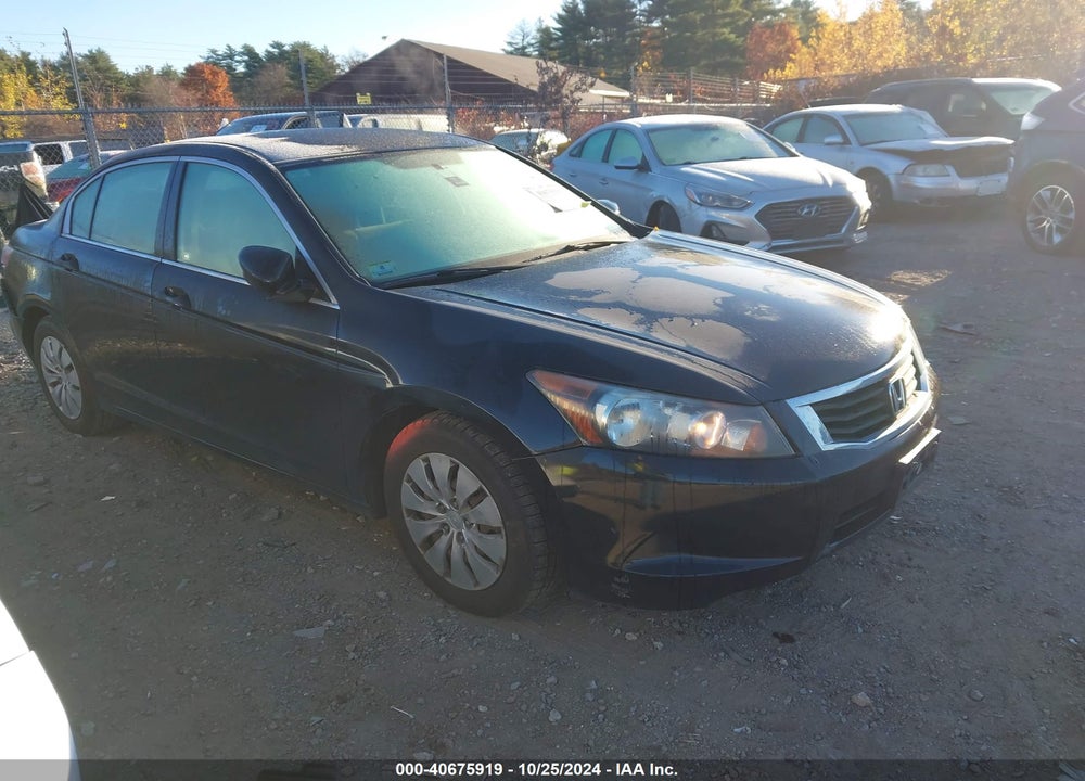 2010 HONDA ACCORD 2.4 LX VIN: 1HGCP2F38AA054021