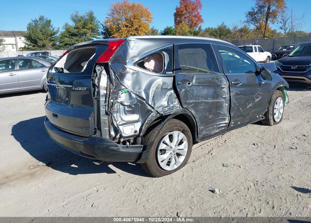 2012 HONDA CR-V EX-L VIN: 2HKRM4H75CH608303