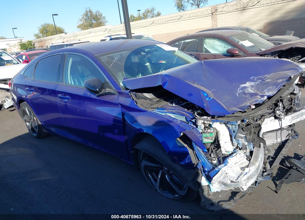 2021 HONDA ACCORD SPORT SPECIAL EDITION VIN: 1HGCV1F40MA117884