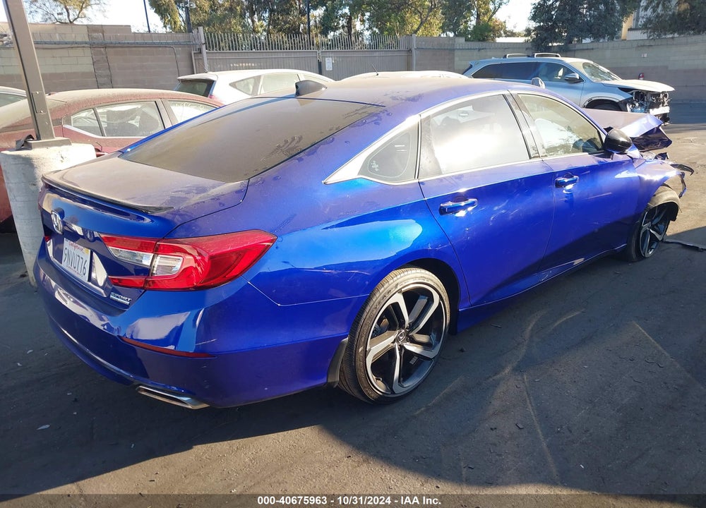 2021 HONDA ACCORD SPORT SPECIAL EDITION VIN: 1HGCV1F40MA117884