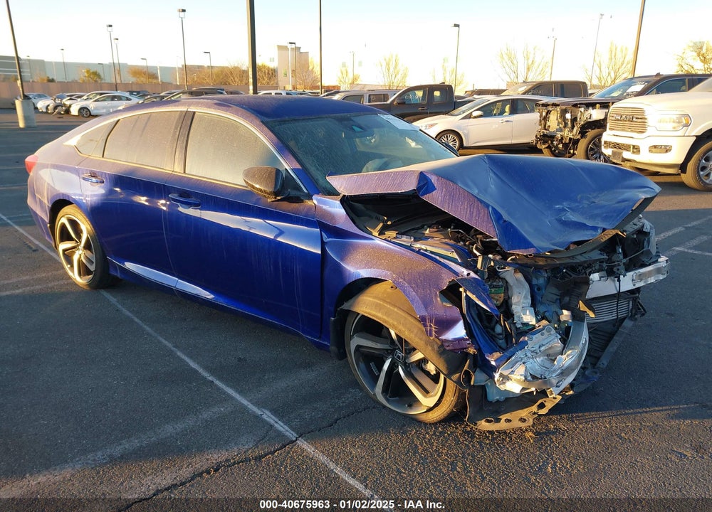 2021 HONDA ACCORD SPORT SPECIAL EDITION VIN: 1HGCV1F40MA117884
