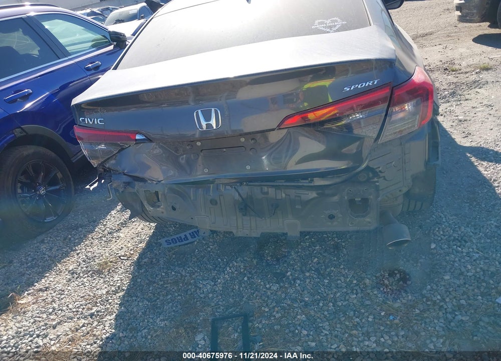 2022 HONDA CIVIC SPORT VIN: 2HGFE2F58NH589071