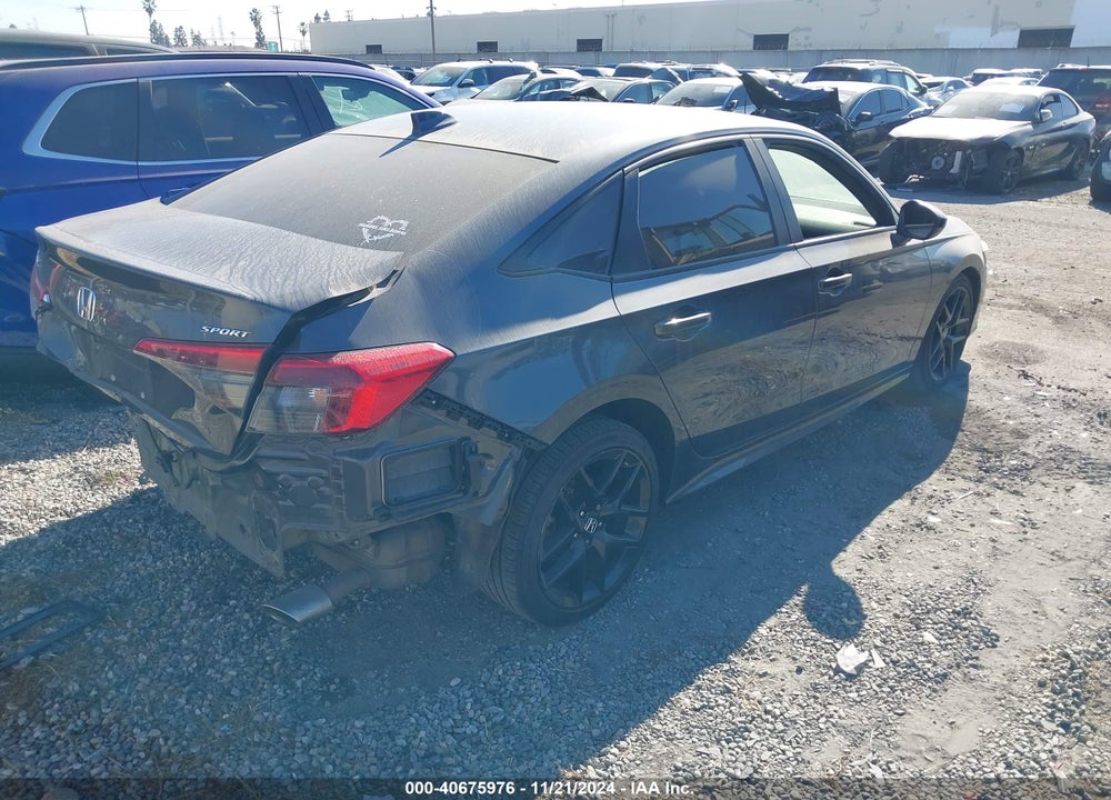 2022 HONDA CIVIC SPORT VIN: 2HGFE2F58NH589071