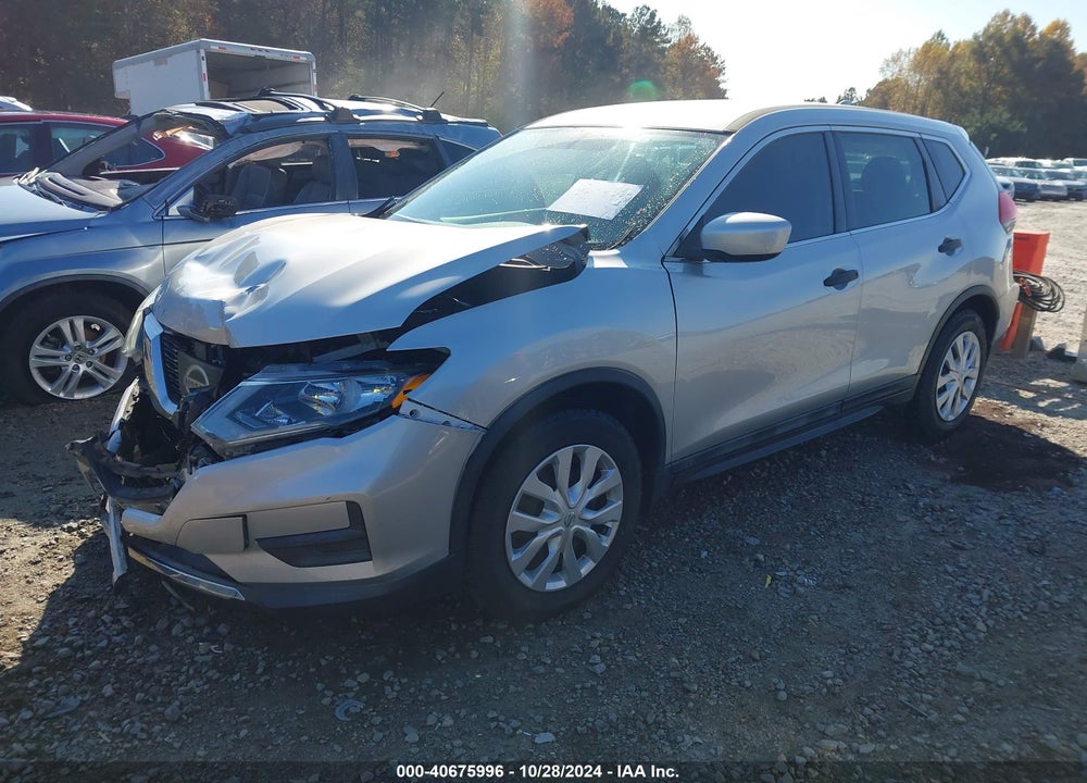 2017 NISSAN ROGUE S VIN: 5N1AT2MTXHC893344