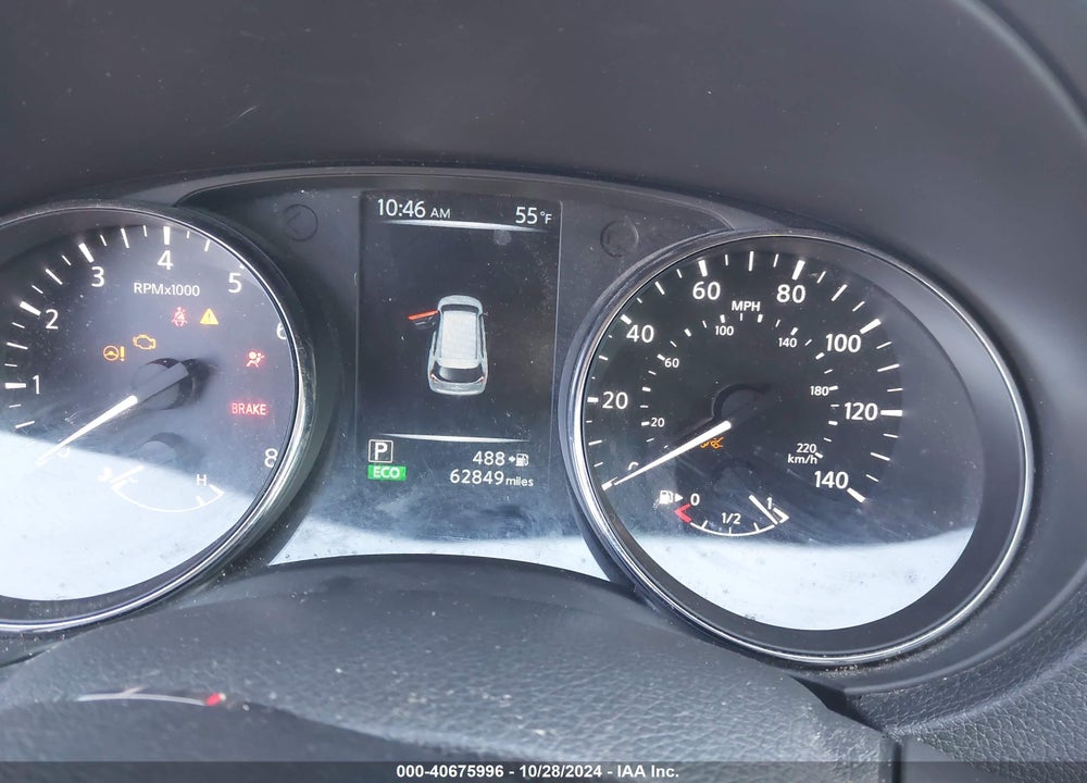 2017 NISSAN ROGUE S VIN: 5N1AT2MTXHC893344