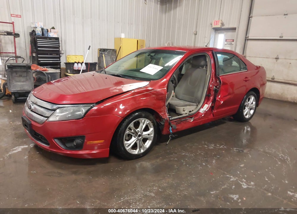 2012 FORD FUSION SE VIN: 3FAHP0HA1CR420808