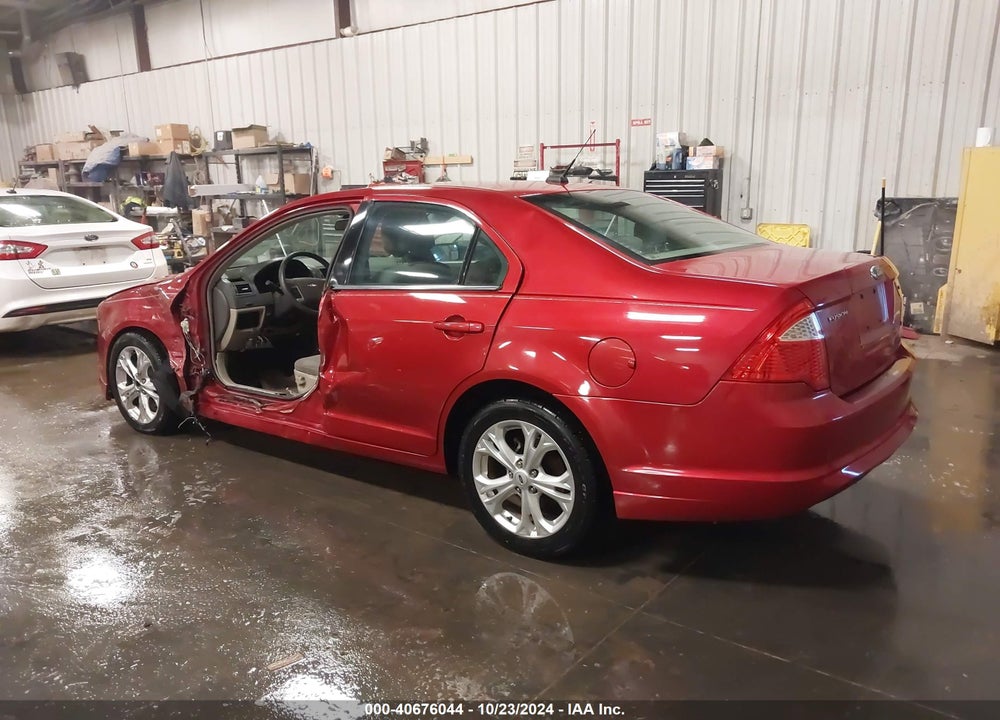 2012 FORD FUSION SE VIN: 3FAHP0HA1CR420808