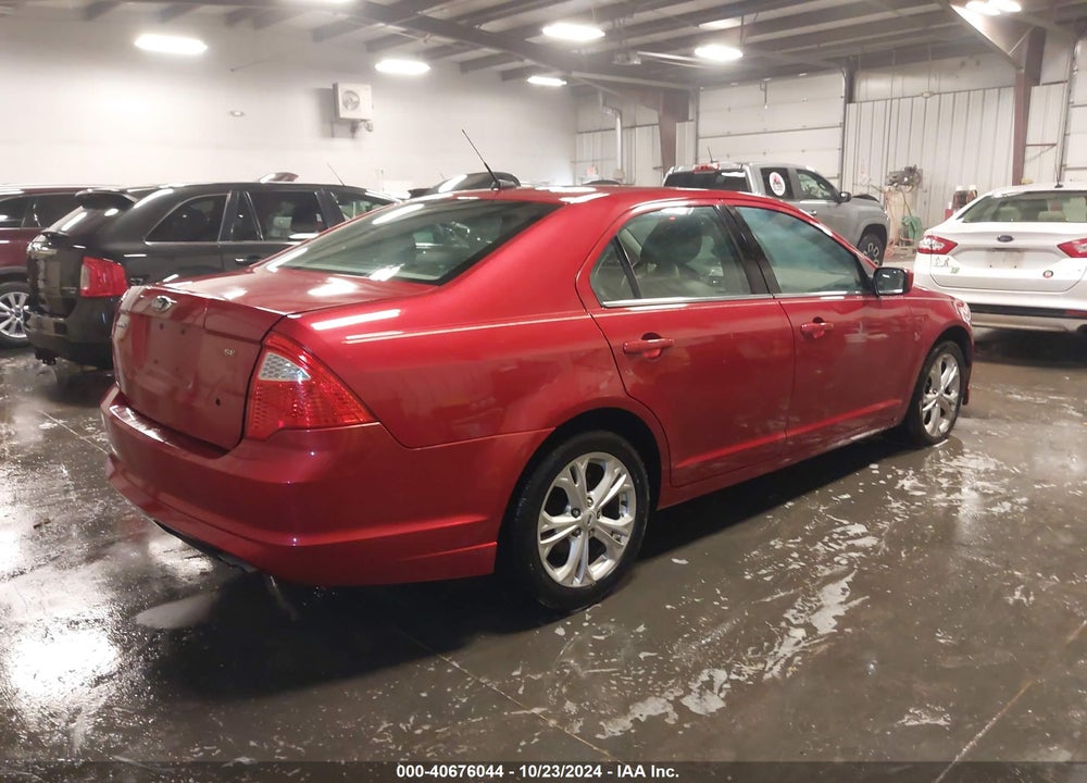 2012 FORD FUSION SE VIN: 3FAHP0HA1CR420808