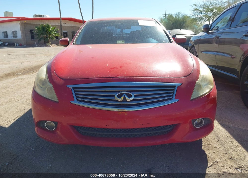 2011 INFINITI G37X VIN: JN1CV6AR6BM405311