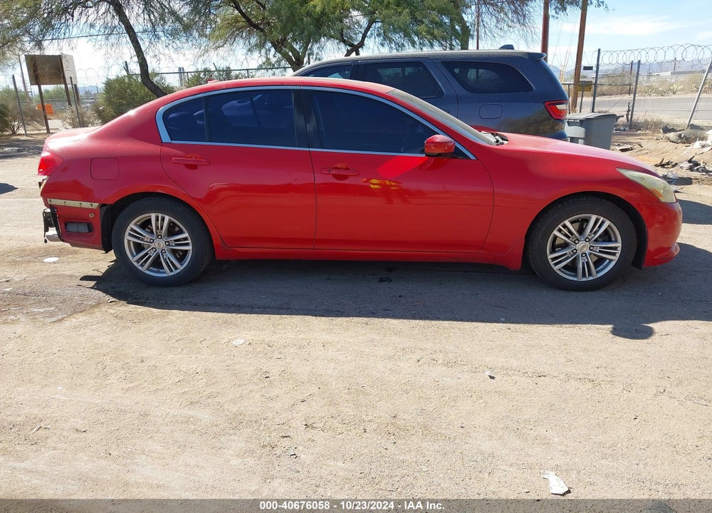 2011 INFINITI G37X VIN: JN1CV6AR6BM405311