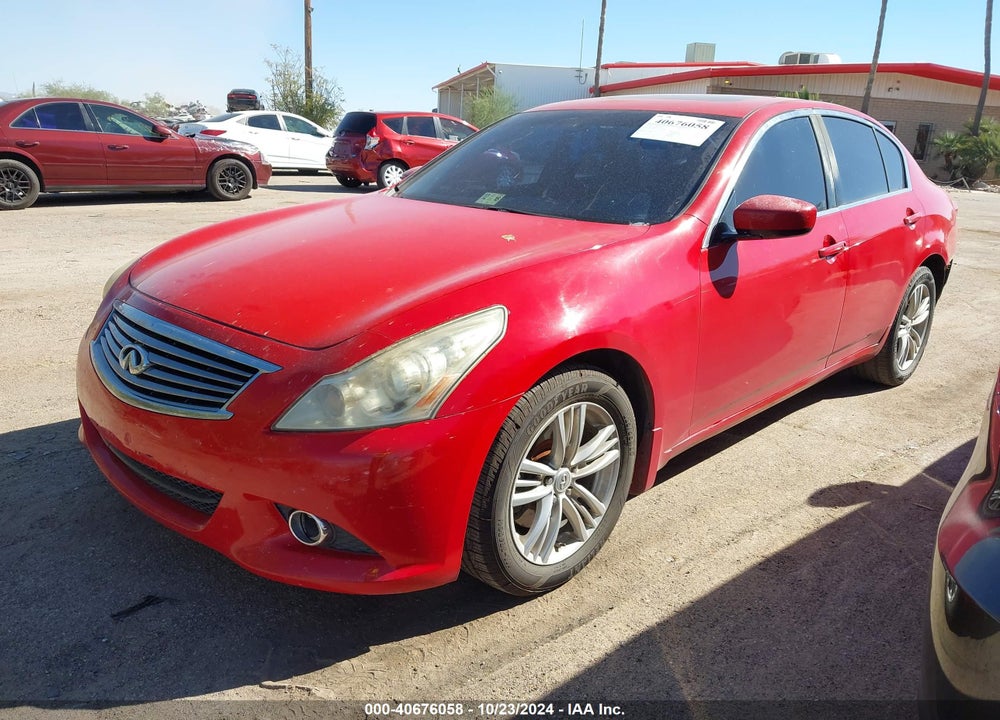 2011 INFINITI G37X VIN: JN1CV6AR6BM405311