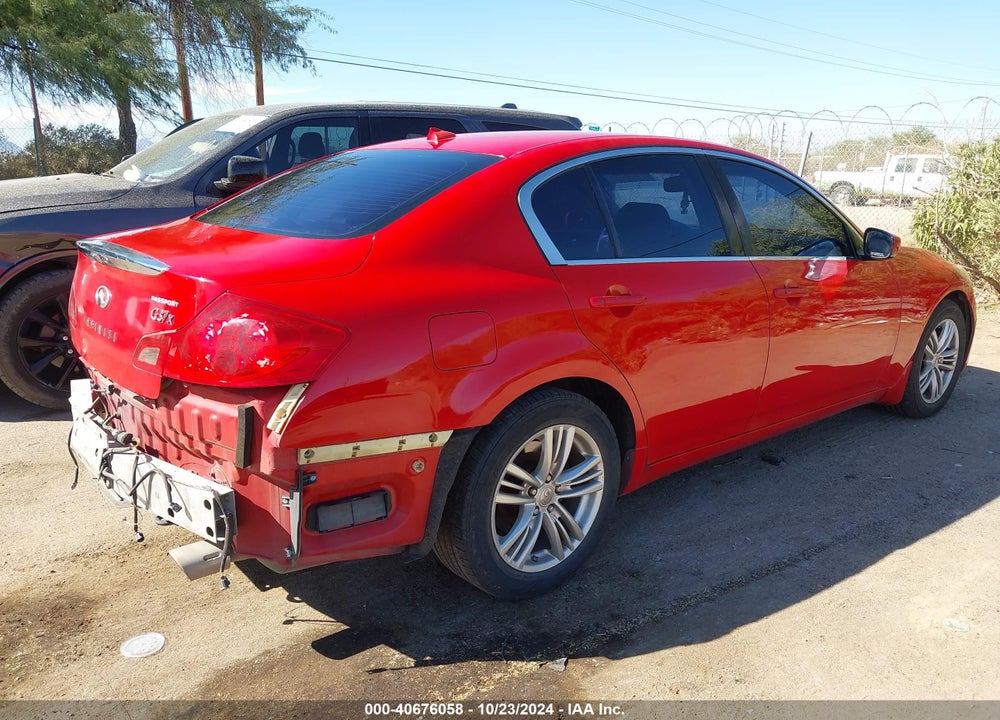 2011 INFINITI G37X VIN: JN1CV6AR6BM405311