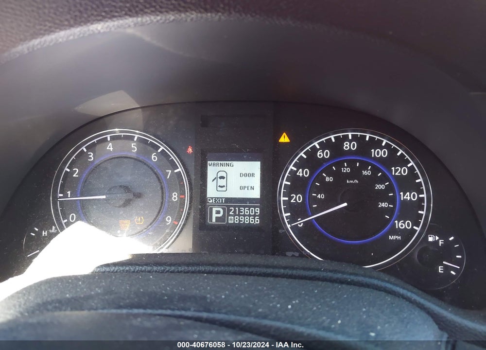 2011 INFINITI G37X VIN: JN1CV6AR6BM405311