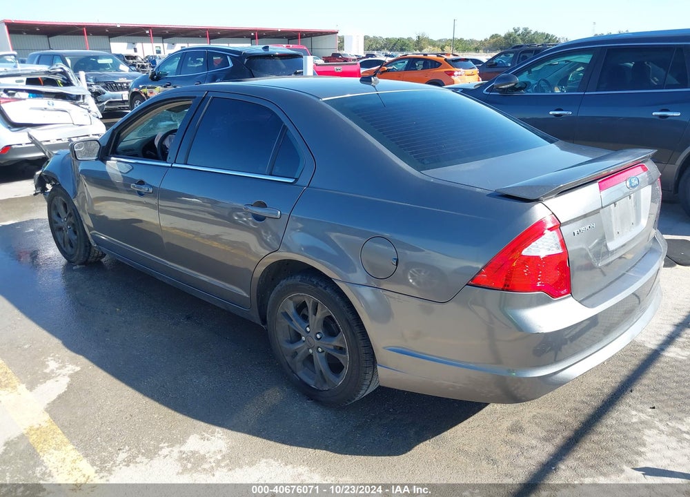2012 FORD FUSION SE VIN: 3FAHP0HA7CR230950