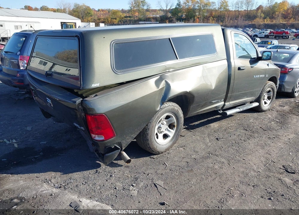 2012 RAM 1500 ST VIN: 3C6JD7DT0CG216217