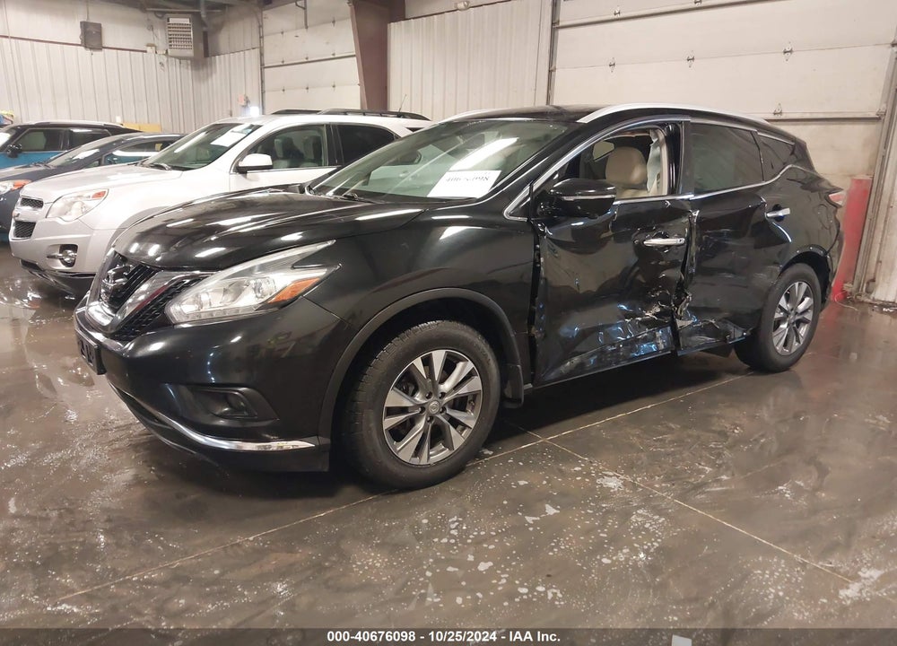 2015 NISSAN MURANO SL VIN: 5N1AZ2MH9FN220976