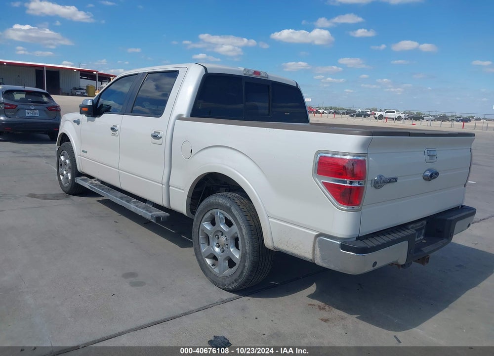 2013 FORD F-150 KING RANCH VIN: 1FTFW1CT3DKE65287