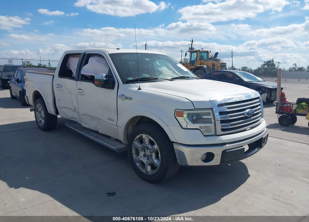 2013 FORD F-150 KING RANCH VIN: 1FTFW1CT3DKE65287