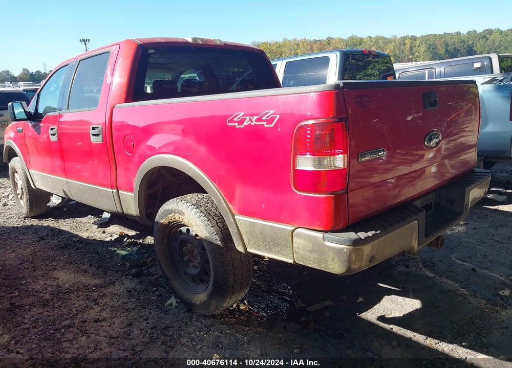 2006 FORD F-150 FX4/LARIAT/XLT VIN: 1FTPW14V96FB51515