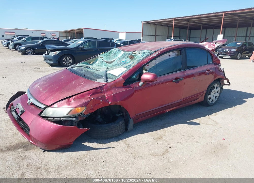2008 HONDA CIVIC LX VIN: 2HGFA15508H513050