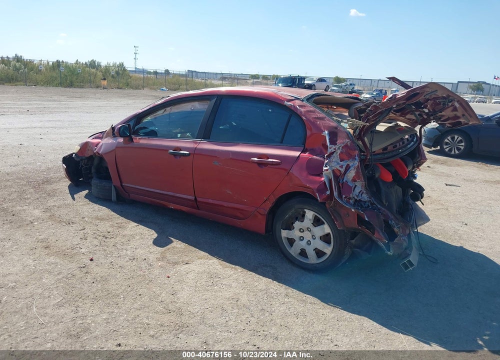 2008 HONDA CIVIC LX VIN: 2HGFA15508H513050