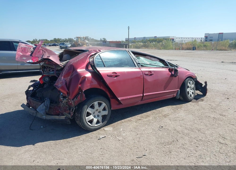 2008 HONDA CIVIC LX VIN: 2HGFA15508H513050