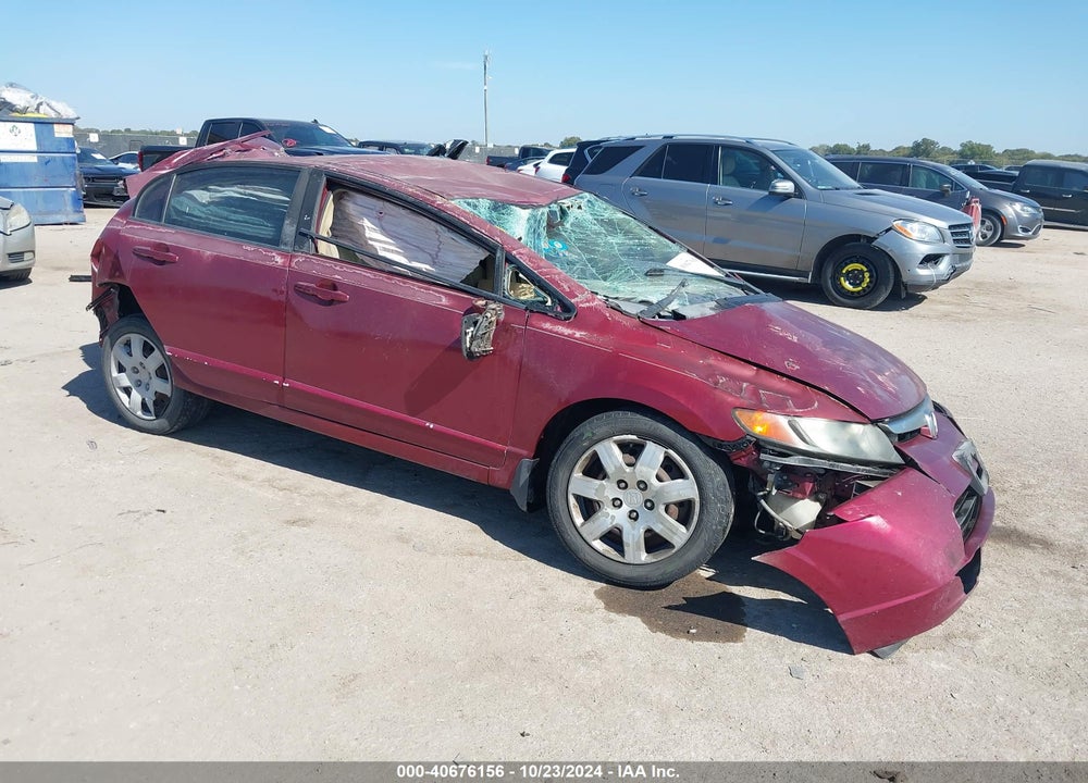 2008 HONDA CIVIC LX VIN: 2HGFA15508H513050