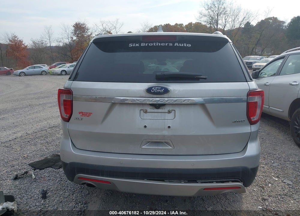 2017 FORD EXPLORER XLT VIN: 1FM5K8D83HGC79828