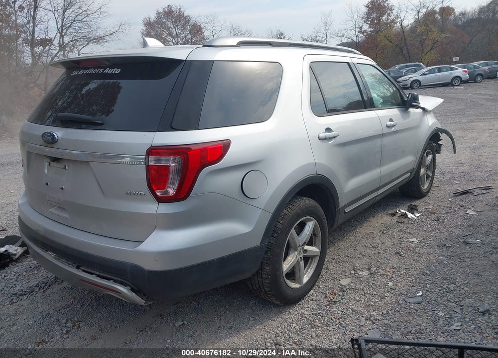 2017 FORD EXPLORER XLT VIN: 1FM5K8D83HGC79828