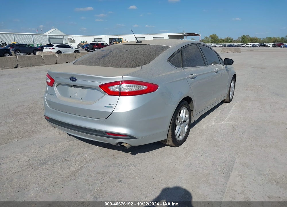 2014 FORD FUSION SE VIN: 3FA6P0HD8ER315025