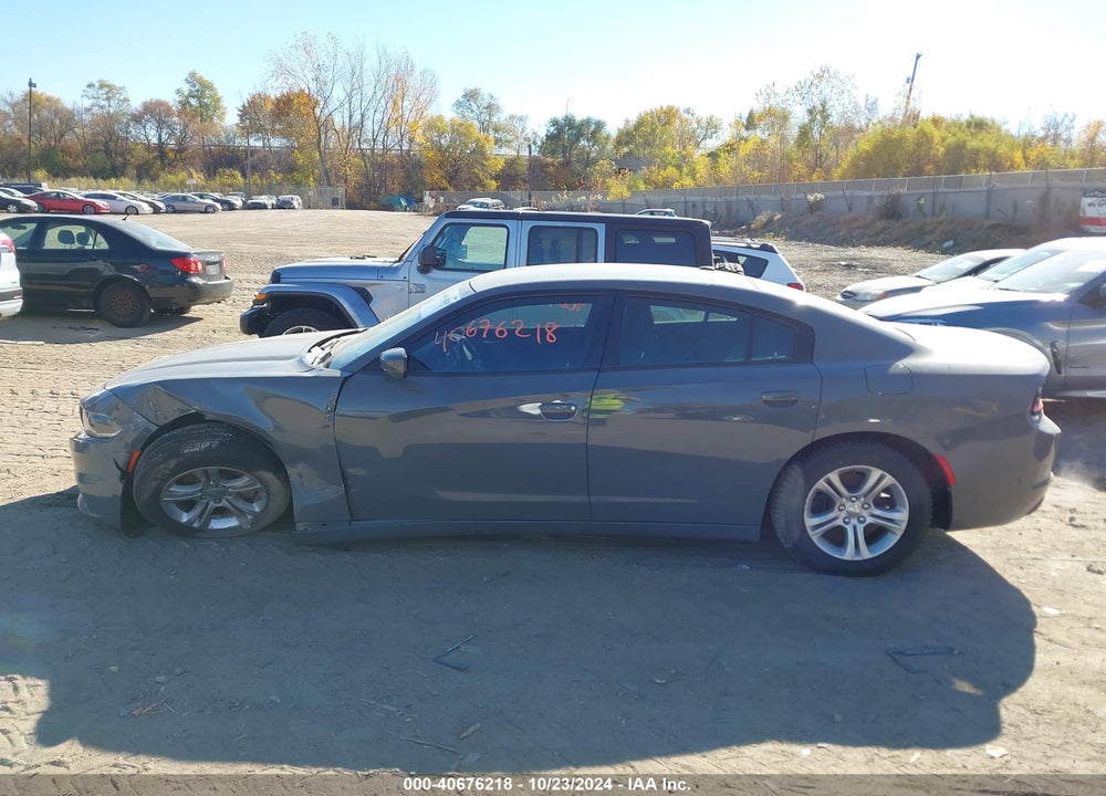 2019 DODGE CHARGER SXT RWD VIN: 2C3CDXBG9KH644460