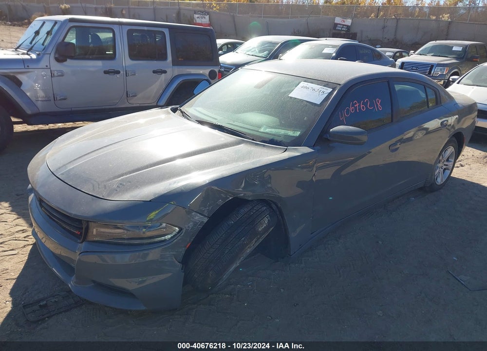 2019 DODGE CHARGER SXT RWD VIN: 2C3CDXBG9KH644460